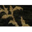 Tapis marocain moderne moderne noir en jute à motif oriental noué à la main 3 x 5 pi