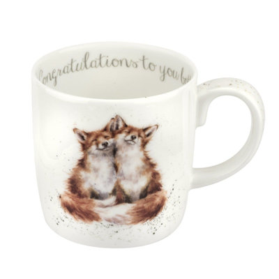 Congrats To You Both Mug, 14 Oz