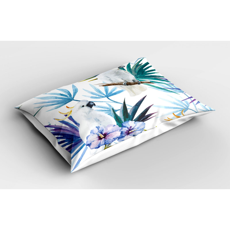 Polyester Floral Sham Set, Twin