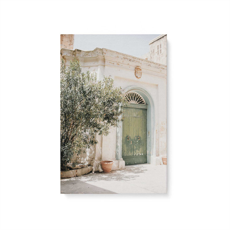 Impression sur toile Secret Garden Gate, H 48 po x l 32 po x P 1,25 po, Toile tendue