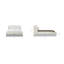 Grand lit Hestia en chenille blanc Mello