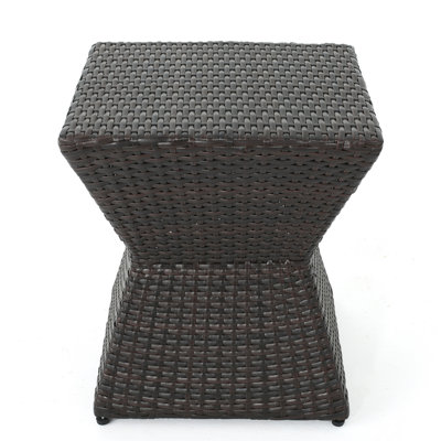 16 Outdoor Wicker End Table