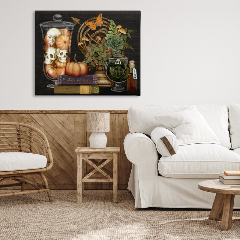 Automne foncé sur toile, par Nicole Tamarin, H 24 po x l 30 po