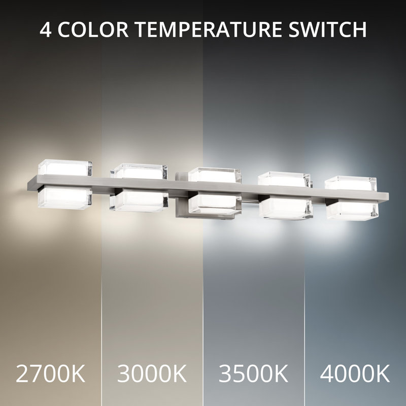 Interlok 5 - Light LED Vanity Light, 3000K
