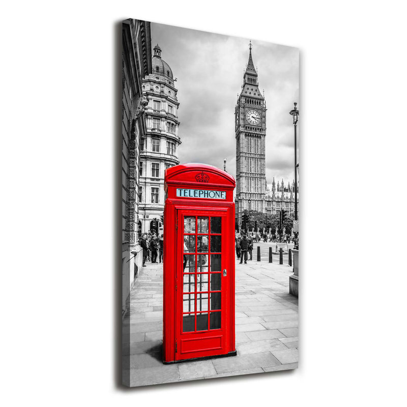 London England - Wrapped Canvas Print