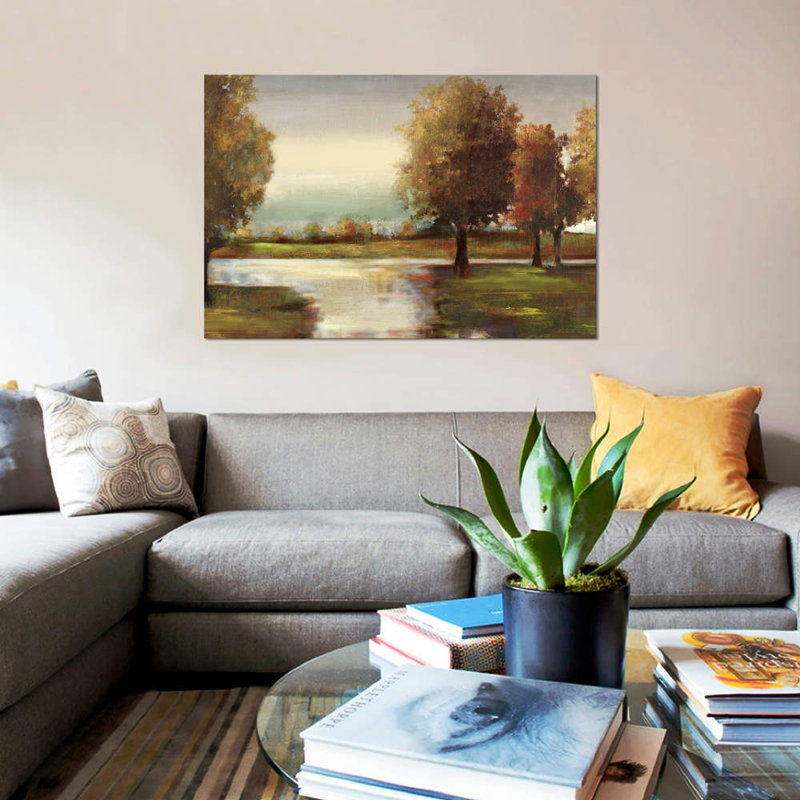 «Solitude» par Pl Studio - Estampe numérique sur toile tendue avec châssis, H 8 po x l 12 po x P 0,75 po, Toile tendue