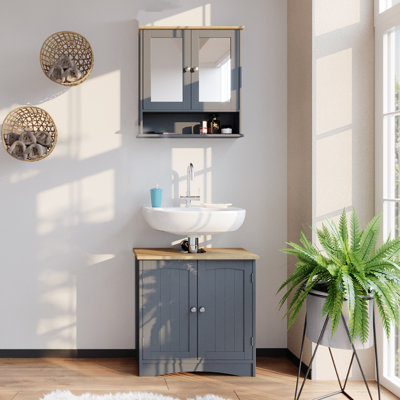 3023 Bianco 2 Pieces 600mm Bathroom Furniture Suite