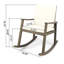 Chaise berçante confortable