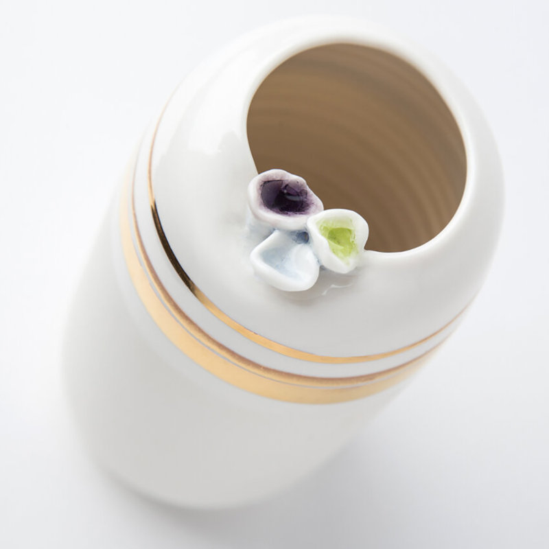 Tulipe Handmade Porcelain Table Vase