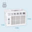 Climatiseur de fenêtre Keystone 5 000 BTU avec télécommande ACL Follow Me-124131976