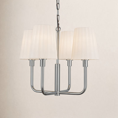 Tindra 4 - Light Metal Dimmable Chandelier