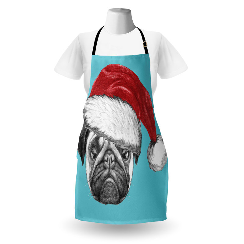 No Pattern Bib Apron