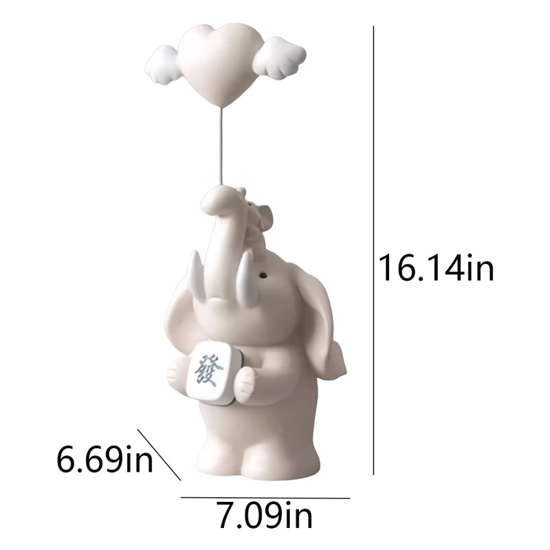 Dempsie Figurines & Sculptures, Beige