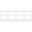 Panneaux muraux blancs 94,5 "(paquet de 4)-69958224