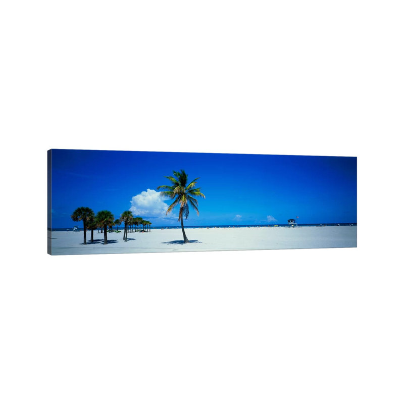 Miami FL USA - Wrapped Canvas Panoramic Print, 182.88 cm H x 60.96 cm W