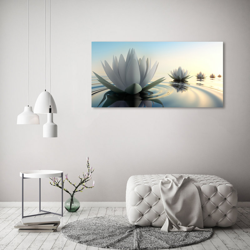 Lotus Flower - Wrapped Canvas Print