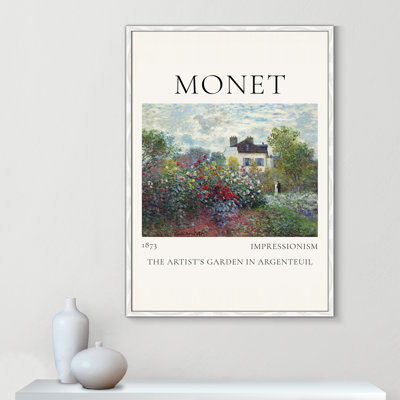 Rocchetto "Artists Garden in Argenteuil" Print