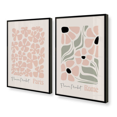 Petals of Europe Set of 2 Prints