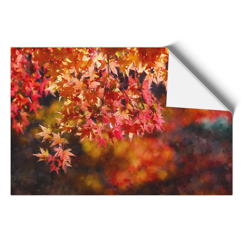 Maple Tree Painting - Frameless Print, 21cm H x 30cm W x 0.1cm D