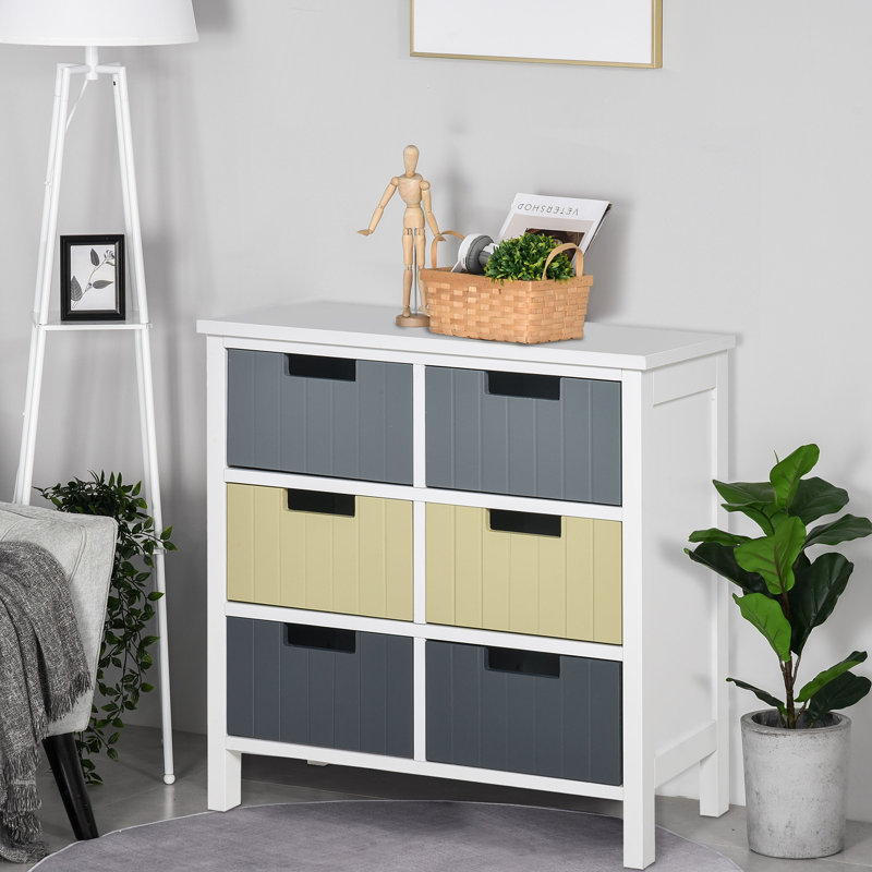 Commode 6 tiroirs l 24 po Wickett