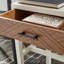 Table de bout en bois massif avec rangement Peters-222216539