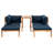 Segura Acacia 2 - Person Patio Conversation Set with Cushions-1457854752-1463573469