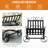 23.25'' W Metal Log Rack