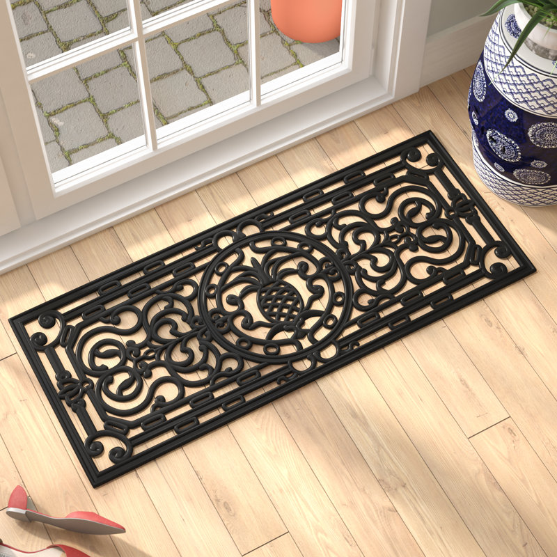 Sinderen Non-Slip Outdoor Doormat, Rectangle 1'5" x 3'5"