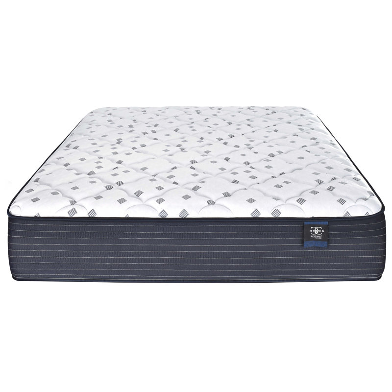 Firm Hybrid Mattress With Cooling Foam, Reinforced Lumbar Support, Individually Wrapped Coils, And Enhanced Edge Stability For Restful, Durable Sleep.