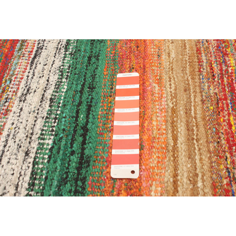 Ahilan Silk Striped Indoor Rug