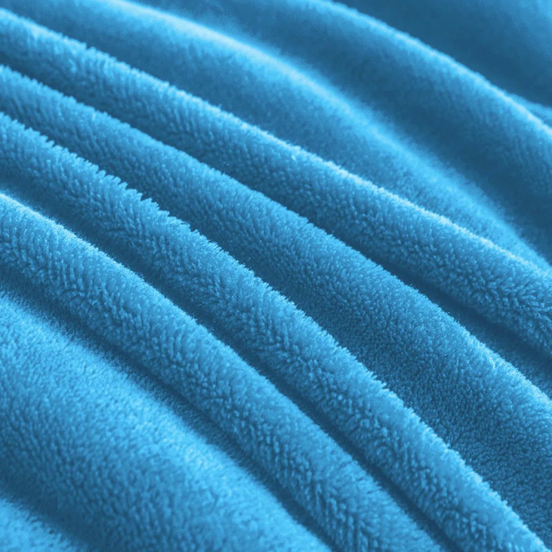 Joyan Extra Soft Sherpa Fleece Dual Sided Blanket, Single, Sky Blue