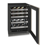 U-Line 24"W. Home 4.9 Cu.Ft. Dual-Zone Wine Refrigerator - Panel Ready