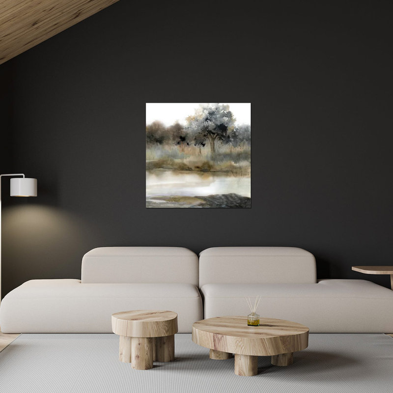 «Silent Waters II» par Carol Robinson - impression non encadrée, H 24 po x l 24 po x P 0,25 po