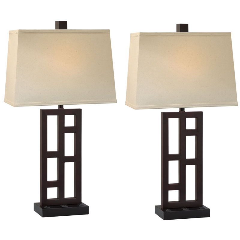 Downtown Collection Metal Table Lamp, Yes