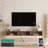 Wall Mounted Floating TV Stand with 16 Color LED Lights, Modern Floating Entertainment Center, Floating Media Cabinet for Living Room-1797244828-1797244832