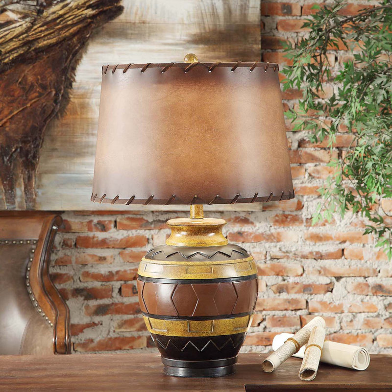 Camperdown Resin Table Lamp