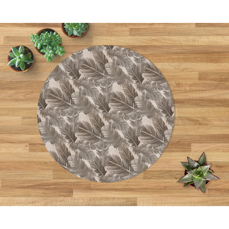 Kasumbi Hard Floor Straight Round Chair Mat