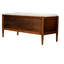 Banc de rangement rembourré en polyester Johppa
