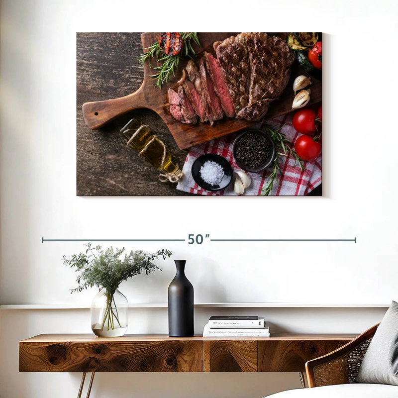 Yarlin Sliced Beef Steak, 26" H x 39" W