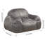 Fauteuil à billes Fauteuil à billes à poils longs Fauteuil à billes pour adulte-1876195374