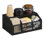Organisateur de station de café pour comptoir, organisateur de bar à café en bois avec séparateurs amovibles pour dosettes, sirop, tasses, agitateur, thé - Accessoires de café