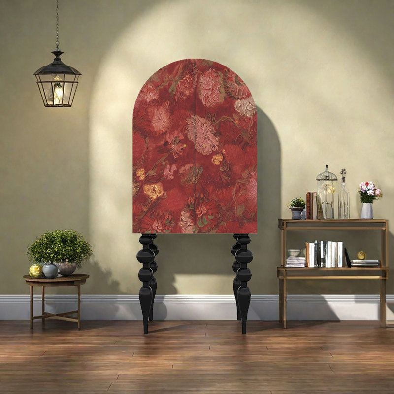 Armoire décorative American vintage, Noir
