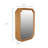 Wood Framed Wall - Mounted Mirror