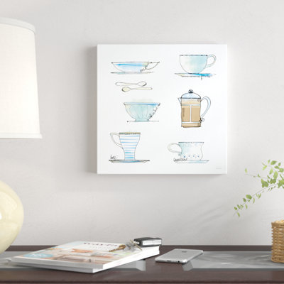 Good Brew XI by Sue Schlabach - Unframed Painting on Canvas