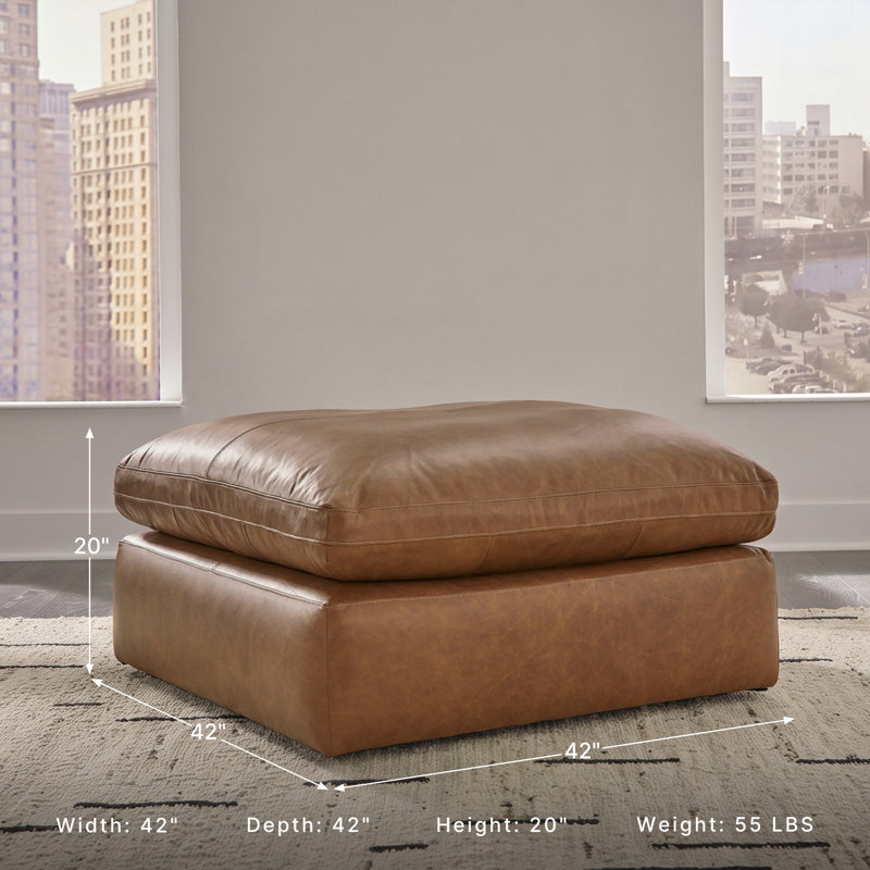 Arvil Upholstered Ottoman