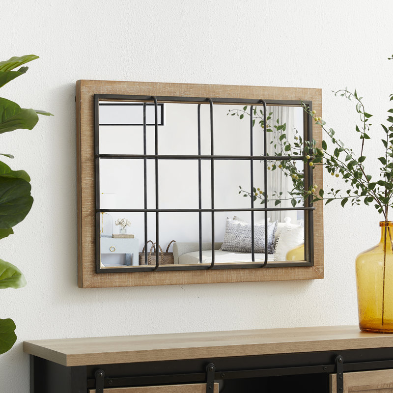Deshler Flat Wall Mirror