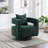 Dangira Upholstered Swivel Barrel Chair-634243268