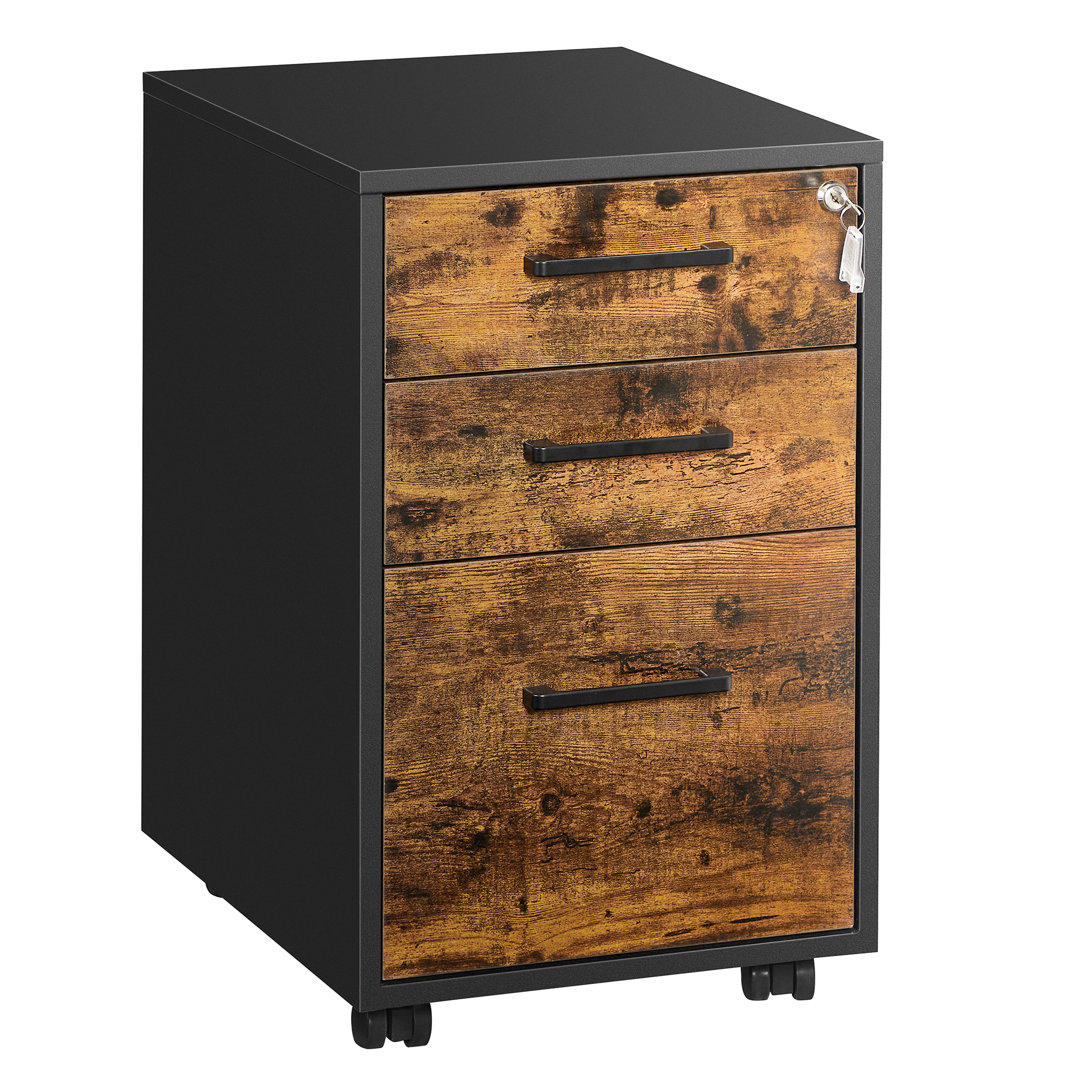 File Cabinet, Office Filing Cabinet With Lock 17 Stories