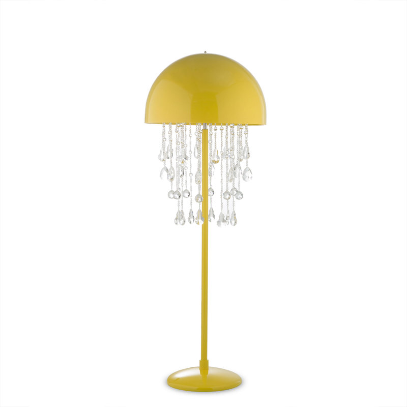 Lampe sur pied Tracey Boyd, Jaune