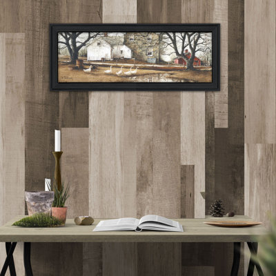 Puddle Jumpers Framed Wall Art for Living Room, Home Wall Décor Framed Print by John Rossini